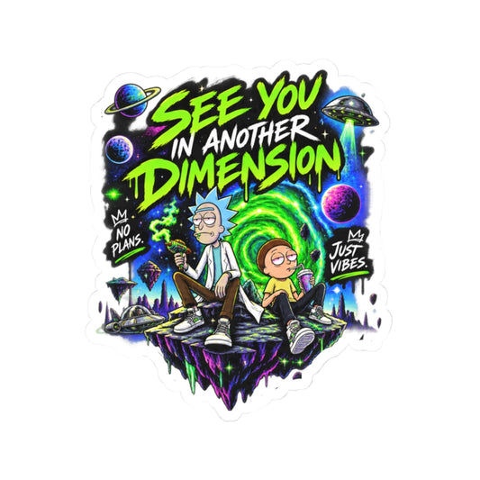 Rick and Morty stickers ￼