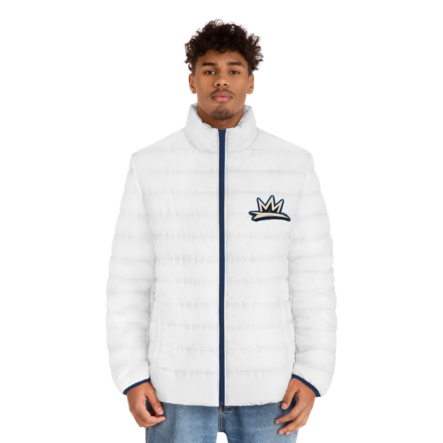 Off Duty Bear Puffer Jacket (AOP)