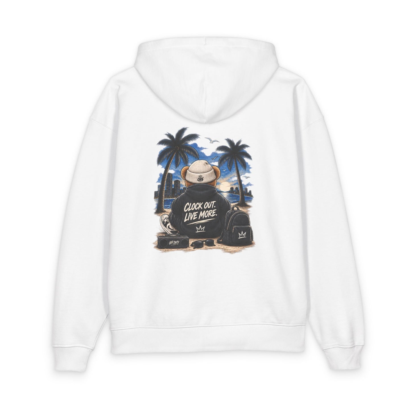 Off Duty beer Hoodie